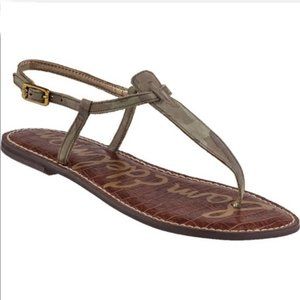 Sam Edleman Gigi Sandals - Green Camo (7.5)